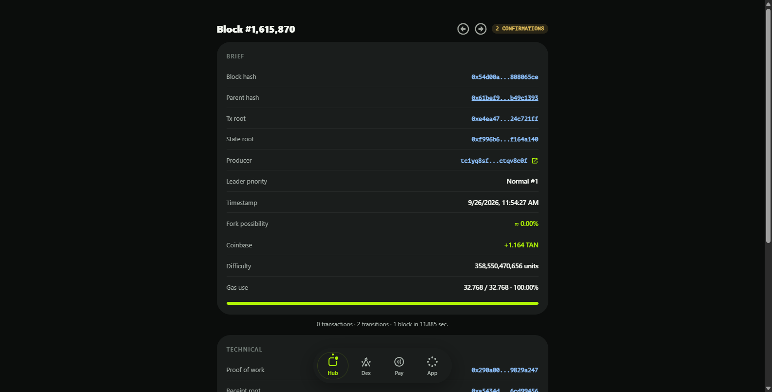 Block page